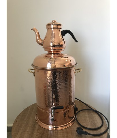 Hammered Copper Samovar 12L 