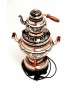 Copper Hand Painted Tea Kettle 4L Electric Samovar with Thermostat 