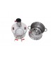Stainless Steel Double Reservoir Coal and Wood Samovar Camp Stove Tea Kettle Water Heater 4L Stainless Steel Double Reservoir Coal and Wood Samovar Camp Stove Tea Kettle Water Heater 4L