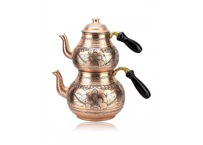 Handmade Original Copper Turkish Tea Pot Kettle –