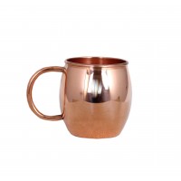 Moscow Mule Solid Smooth Copper Mug 45cL